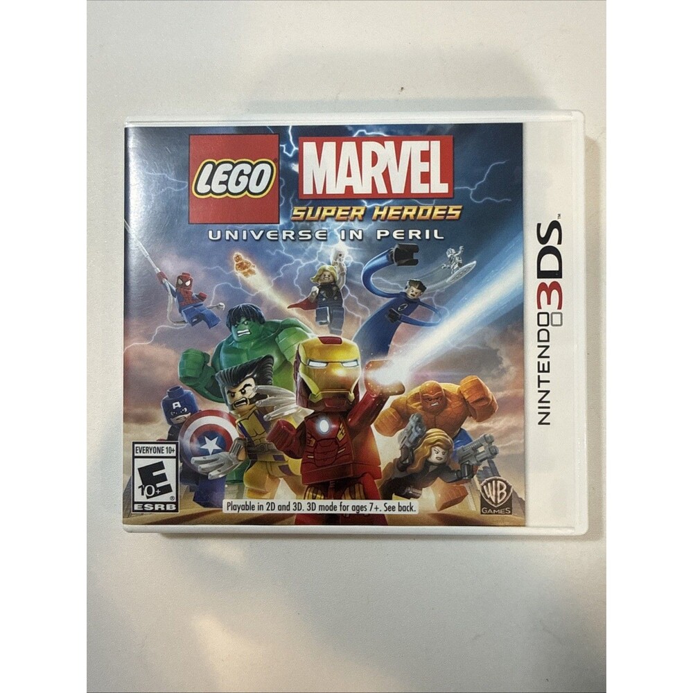 LEGO Marvel Super Heroes - Nintendo 3DS Case And Booklet Only No Game